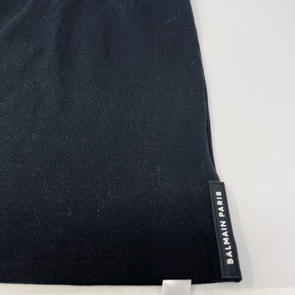 BALMAIN**Black Racerback Tank Top***Small ***$345 - Picture 3 of 6